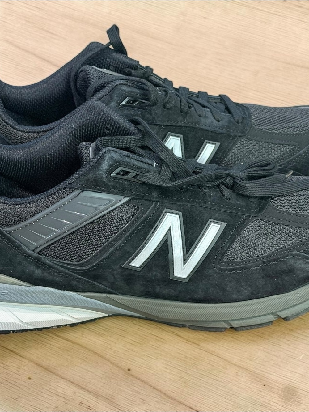 New Balance Men's 990v5 Made In USA Size 15 Black |M990BK5| New without box